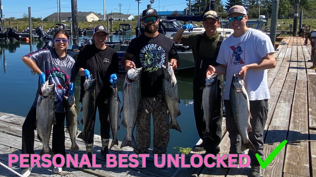 New PB Salmon – You Won’t Believe the Size! Fishing in Astoria for the SALMON SUPER BOWL!