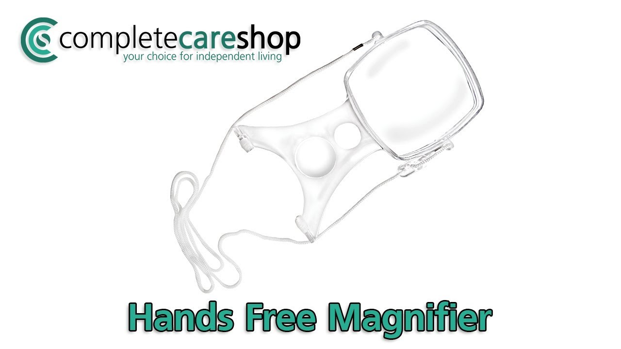 Magnifying Glass with Neck Cord - Hands Free Magnifier