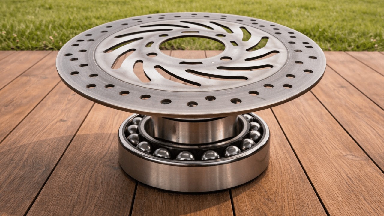 Never throw away motorcycle disc brakes again! Turn disc brakes into a valuable tool.