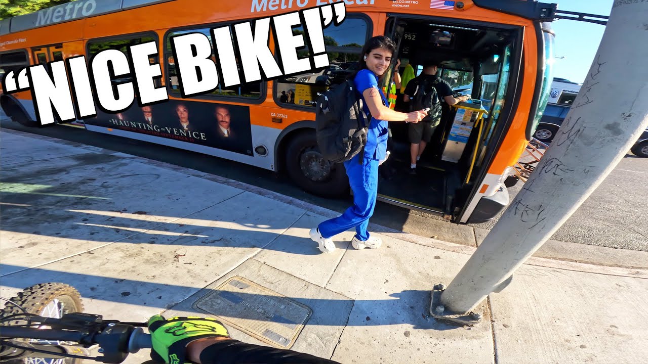 RIDING MY SURRON ALL OVER DOWNTOWN AND RAN INTO THIS..