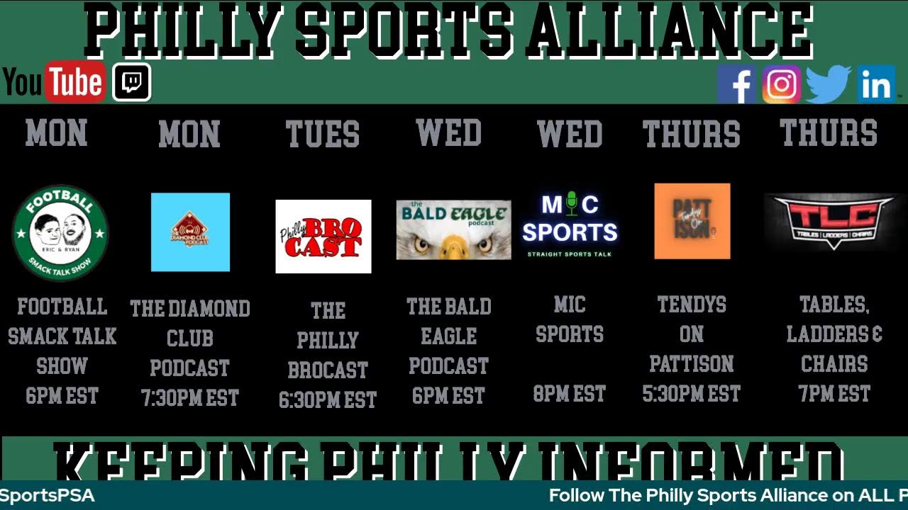 LIVE &ndash; The Bald Eagle Podcast Ep83 &ndash; vs DAL Recap, only undefeated team remaining!