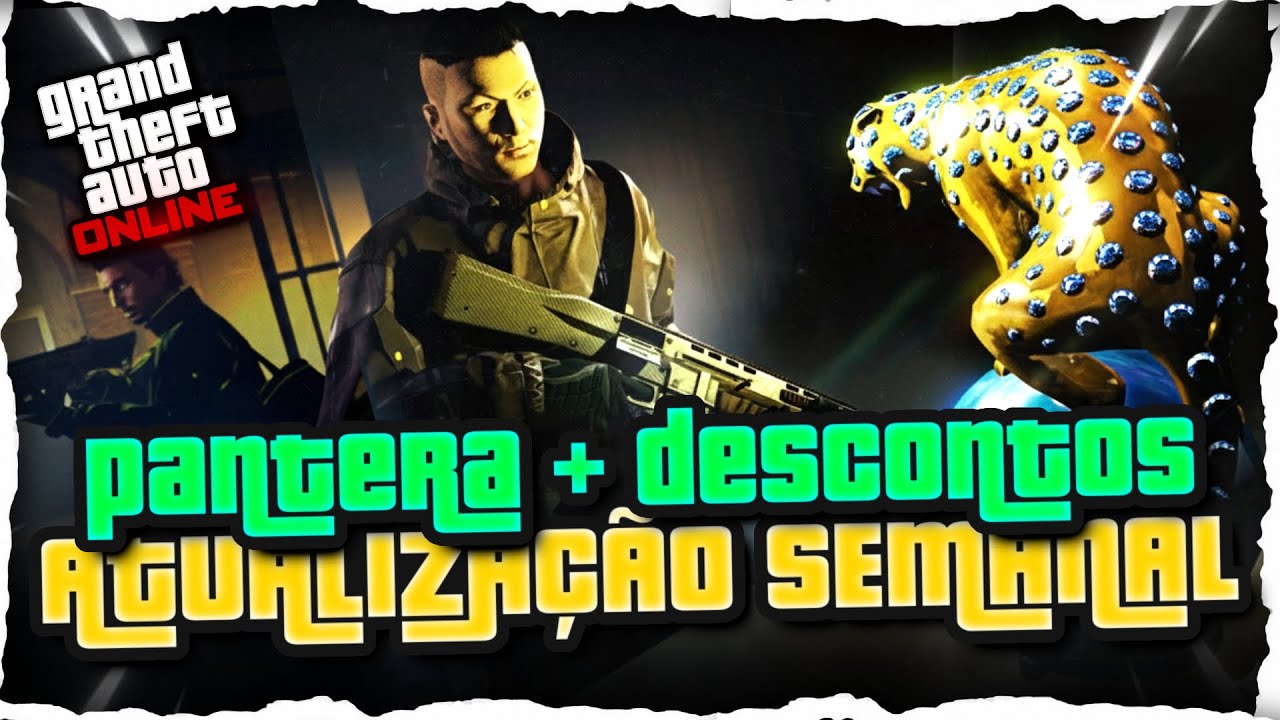 PANTERA GARANTIDA NO CAYO PERIO + DESCONTOS - ATUALIZA&Ccedil;&Atilde;O SEMANAL DO GTA ONLINE