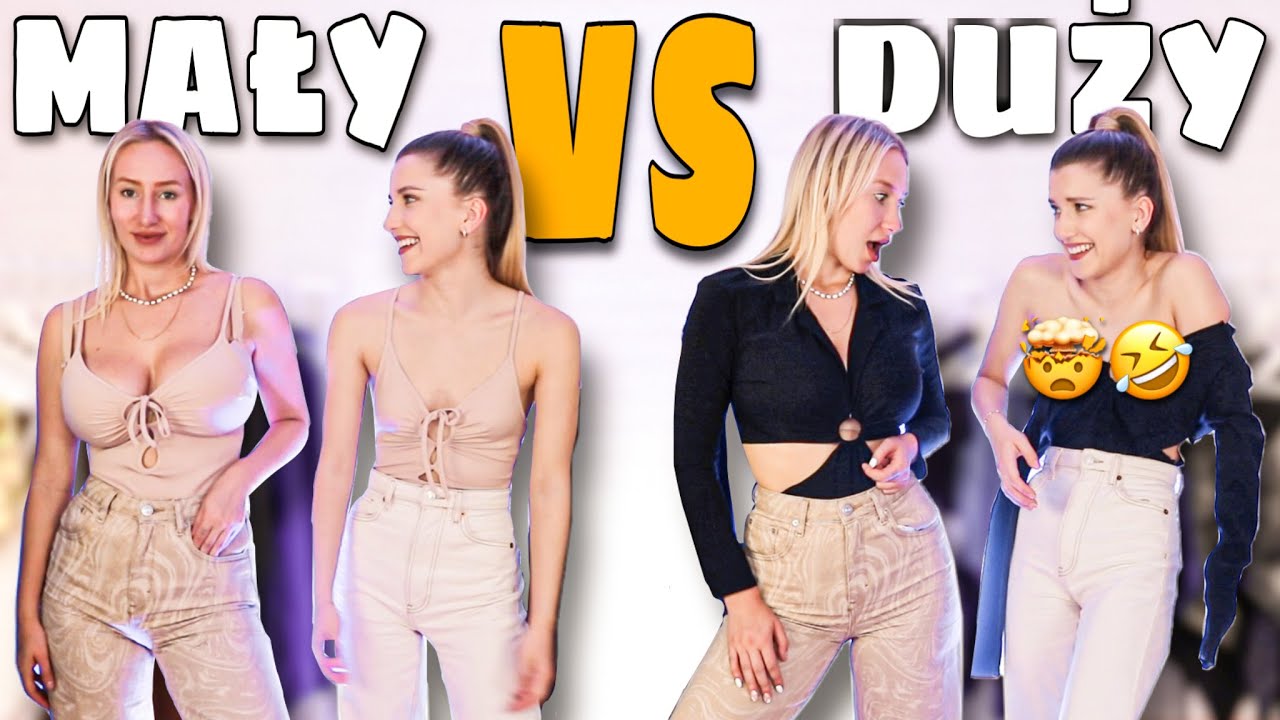 MAŁY vs DUŻY BIUST - mierzymy body #2