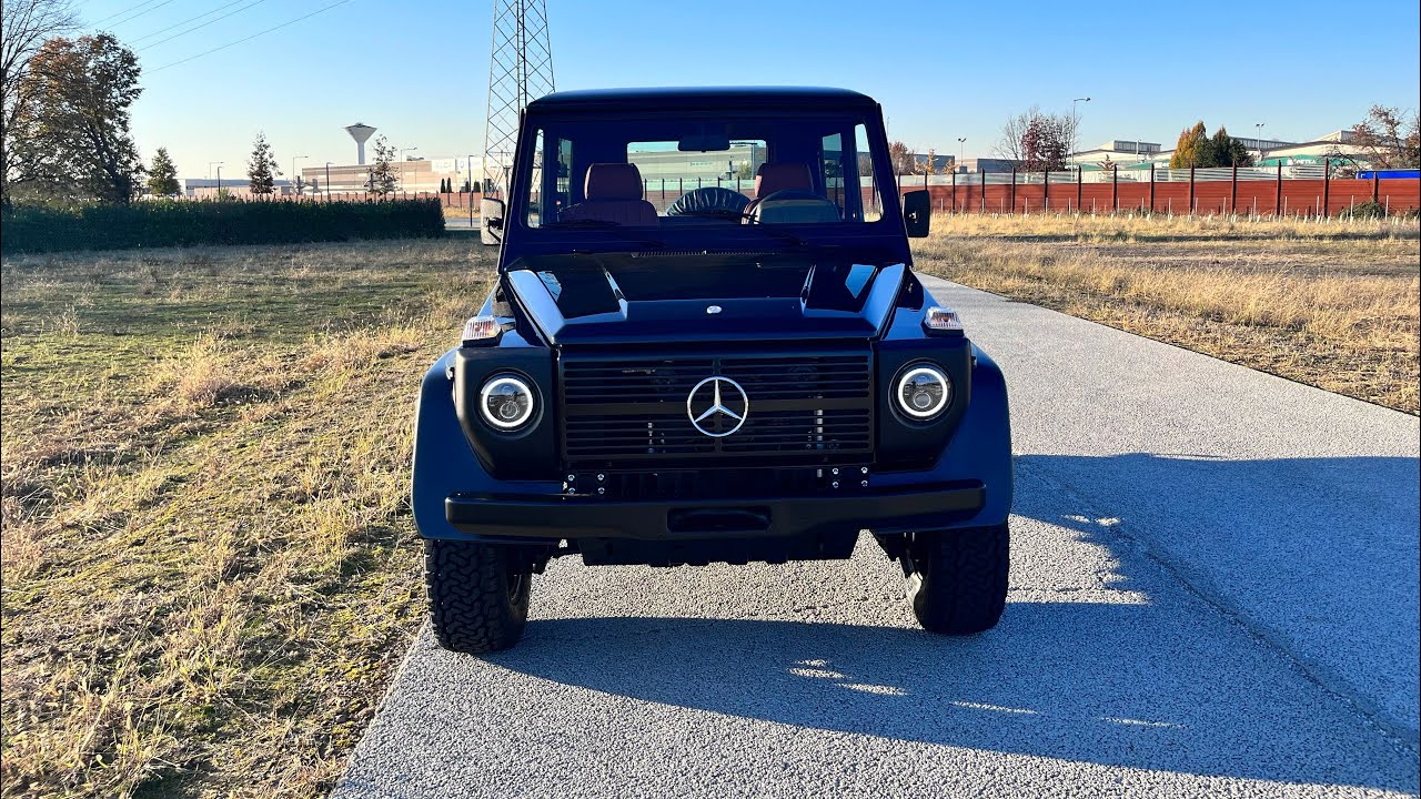 1987 Mercedes G 250 test drive pov