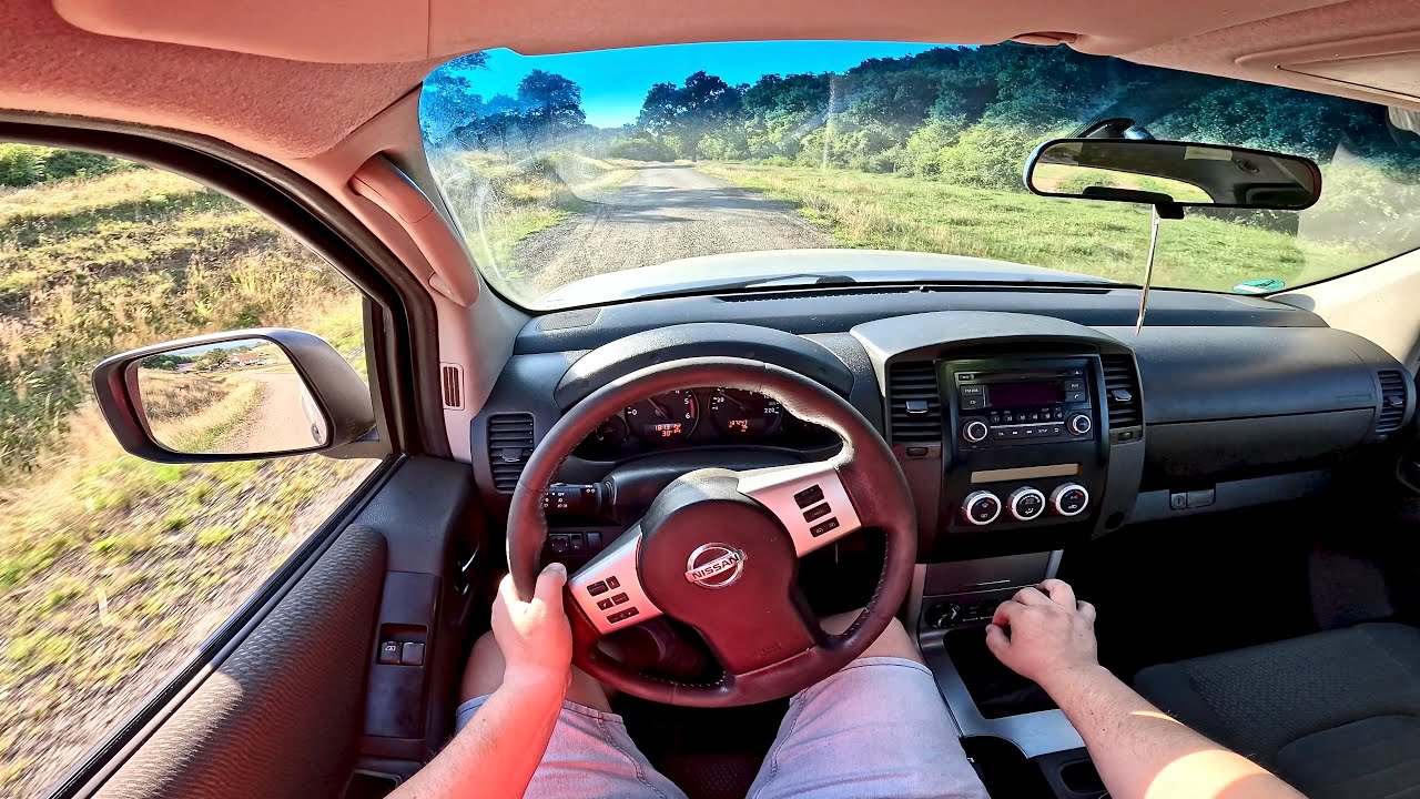 #36 POV Testing the 2013 Nissan Navara on the worst roads near Sibiu 2.5 dCi 144 hp