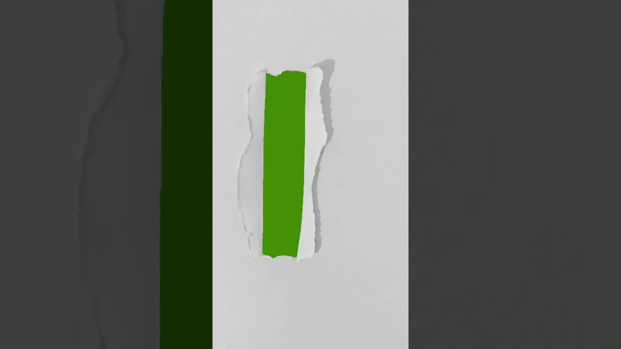 Torn Paper Transition Green Screen | green screen video 