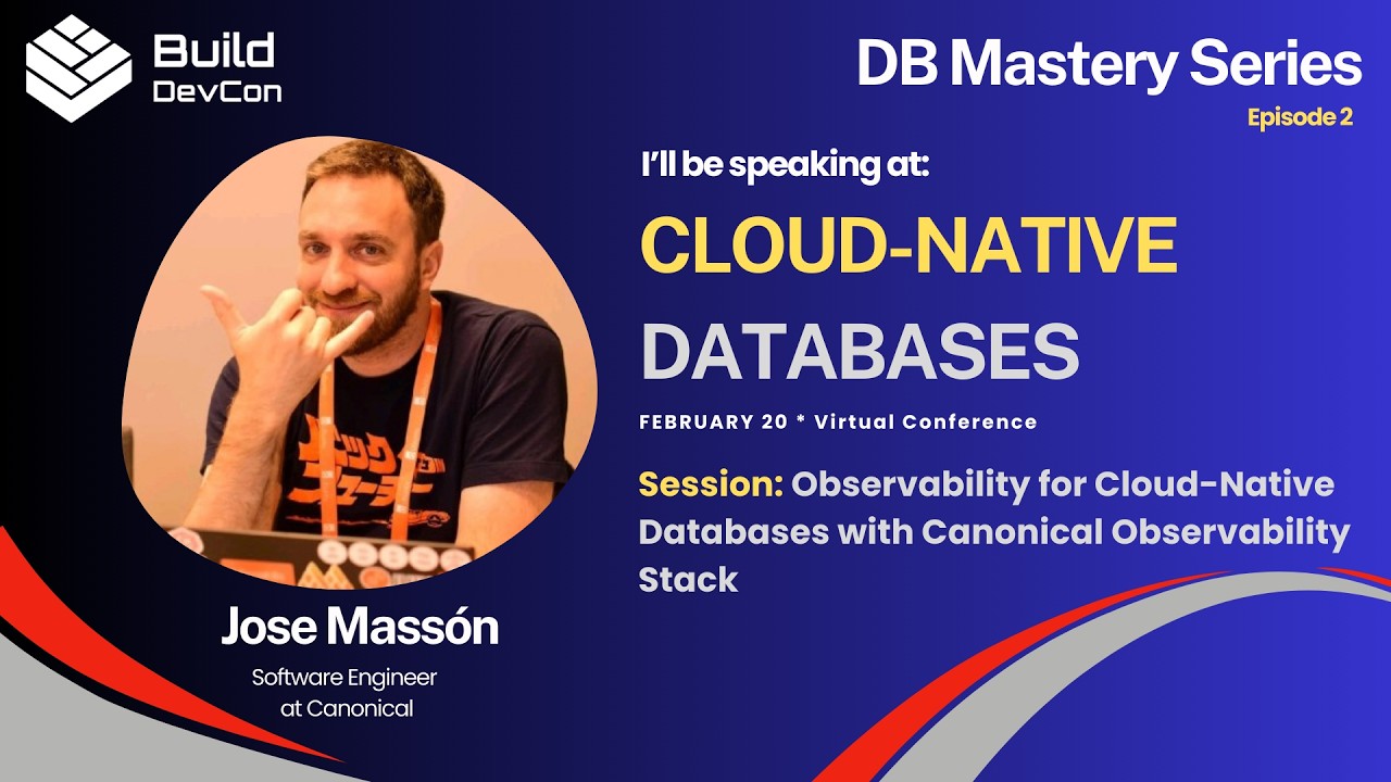 Observability for Cloud-Native Databases with Canonical Observability Stack - Jose Masson