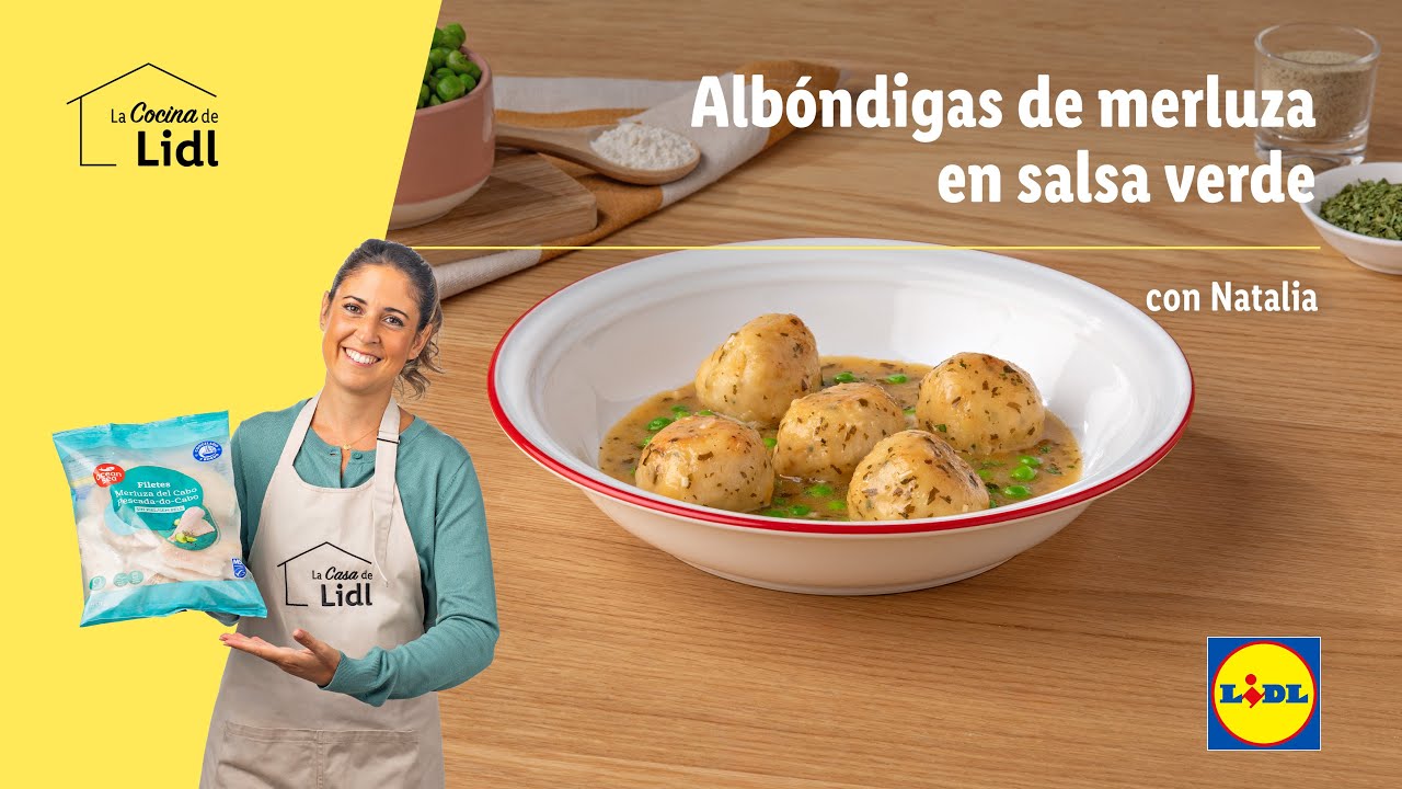 Alb&oacute;ndigas de merluza en salsa verde 🐟🍴 | Recetas con pescado | Lidl Espa&ntilde;a