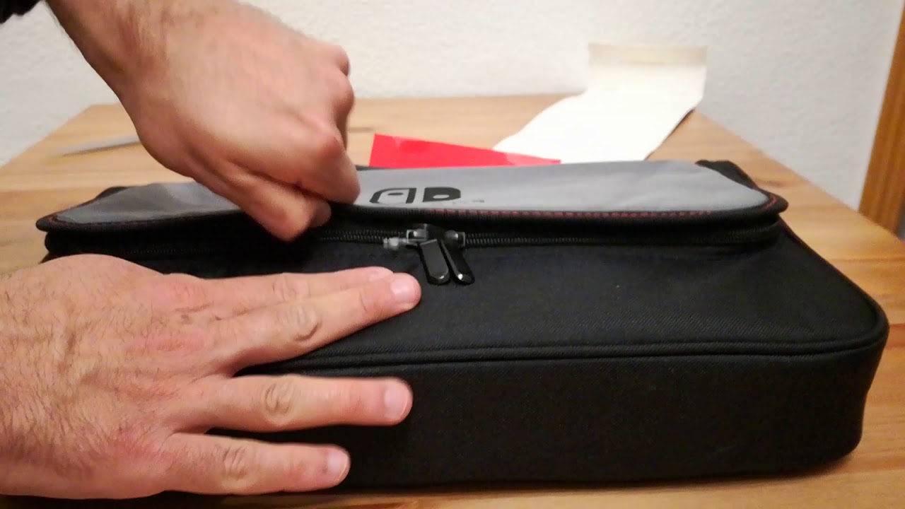 Unboxing / Desembalando - Maletín con Funda de PowerA para Nintendo Switch (Producto Licenciado)
