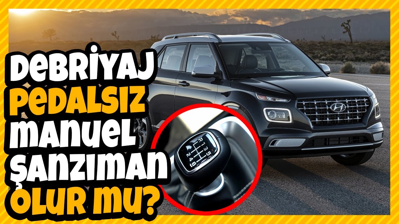 Bu SUV'un vitesi manuel (düz) ama debriyaj pedalı yok!😯😲