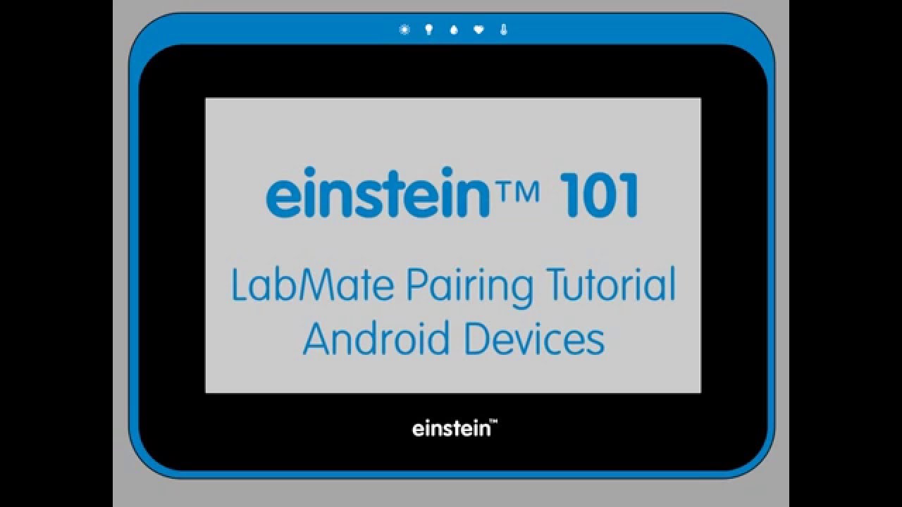 How to pair your einstein&trade;LabMate with an Android device