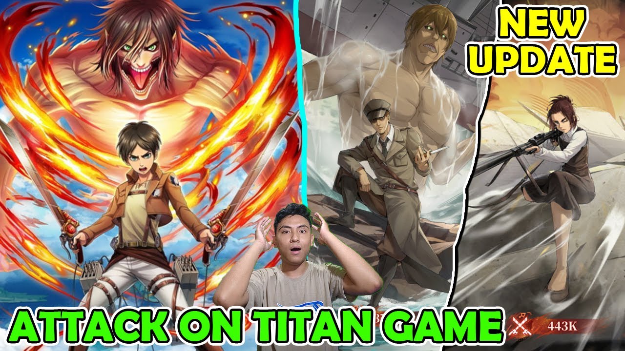 UPDATE TERBARU DI GAME ATTACK ON TITAN! RILIS 2 KARAKTER BARU DAN EVENT BANYAK REWARD