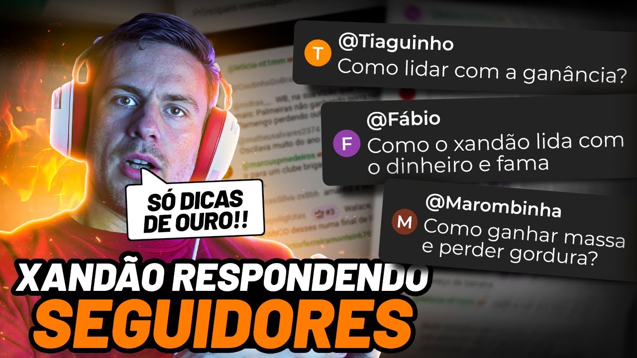 SUPER XAND&Atilde;O DA DICAS DE COMO PERDER PESO E GANHAR MASSA!