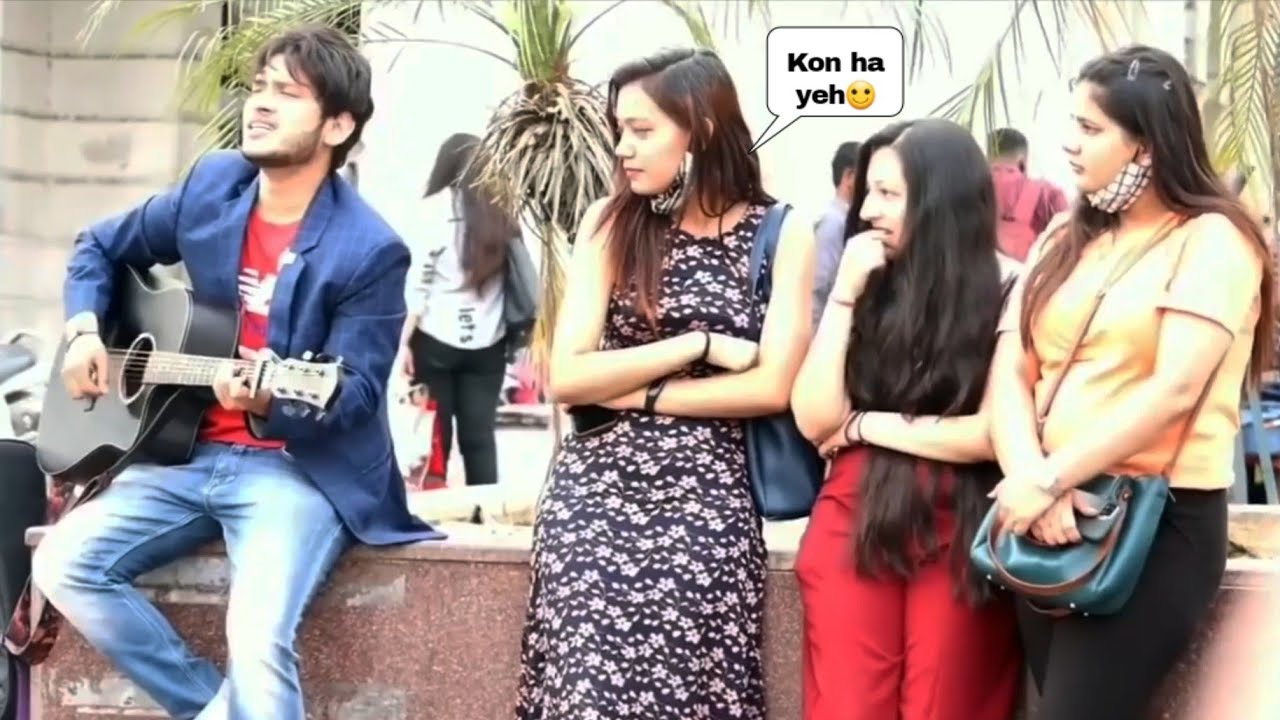 Randomly Singing in Public Amazing Public Reaction😳 HeartBreak By MK