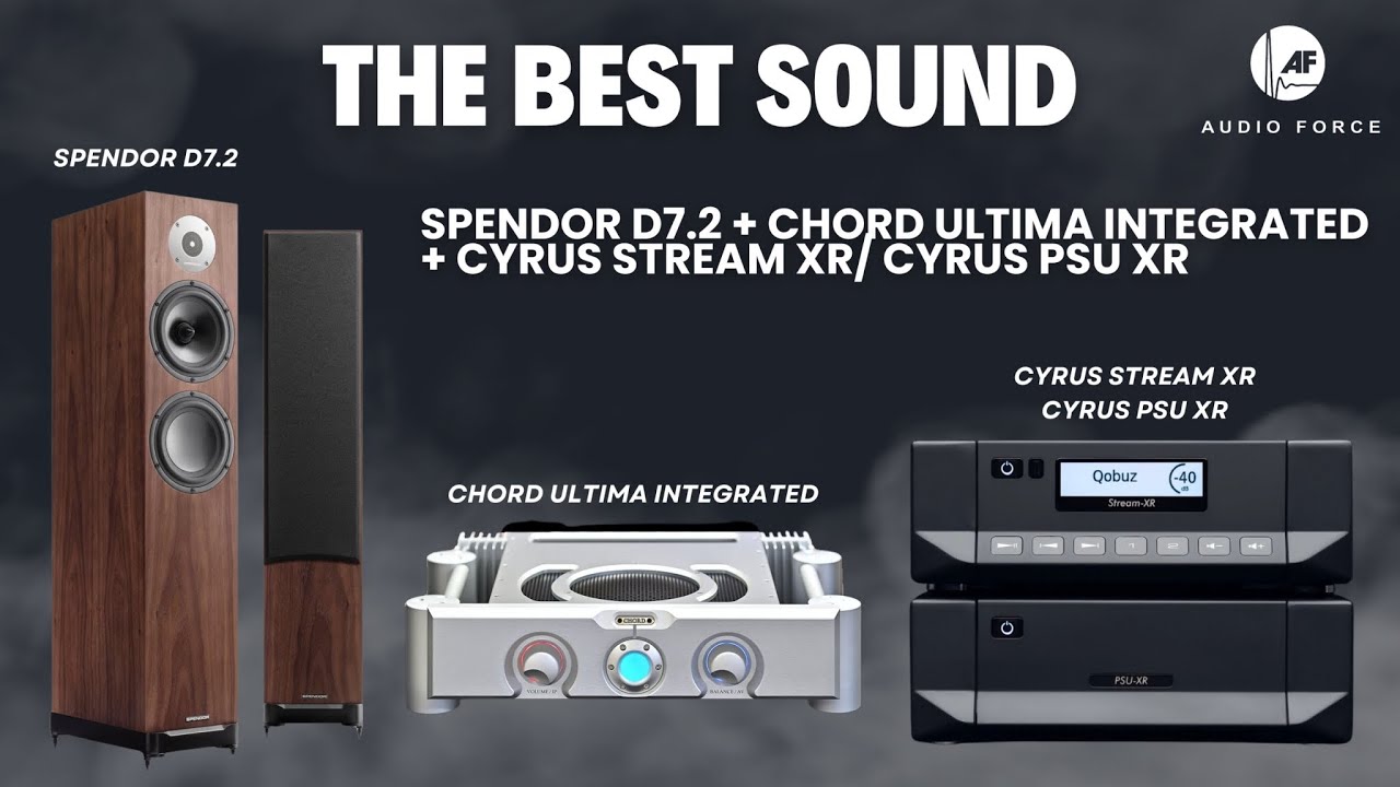 The Best Sound : Spendor D7.2 + Chord Ultima Integrated + Cyrus Stream XR/ Cyrus PSU XR