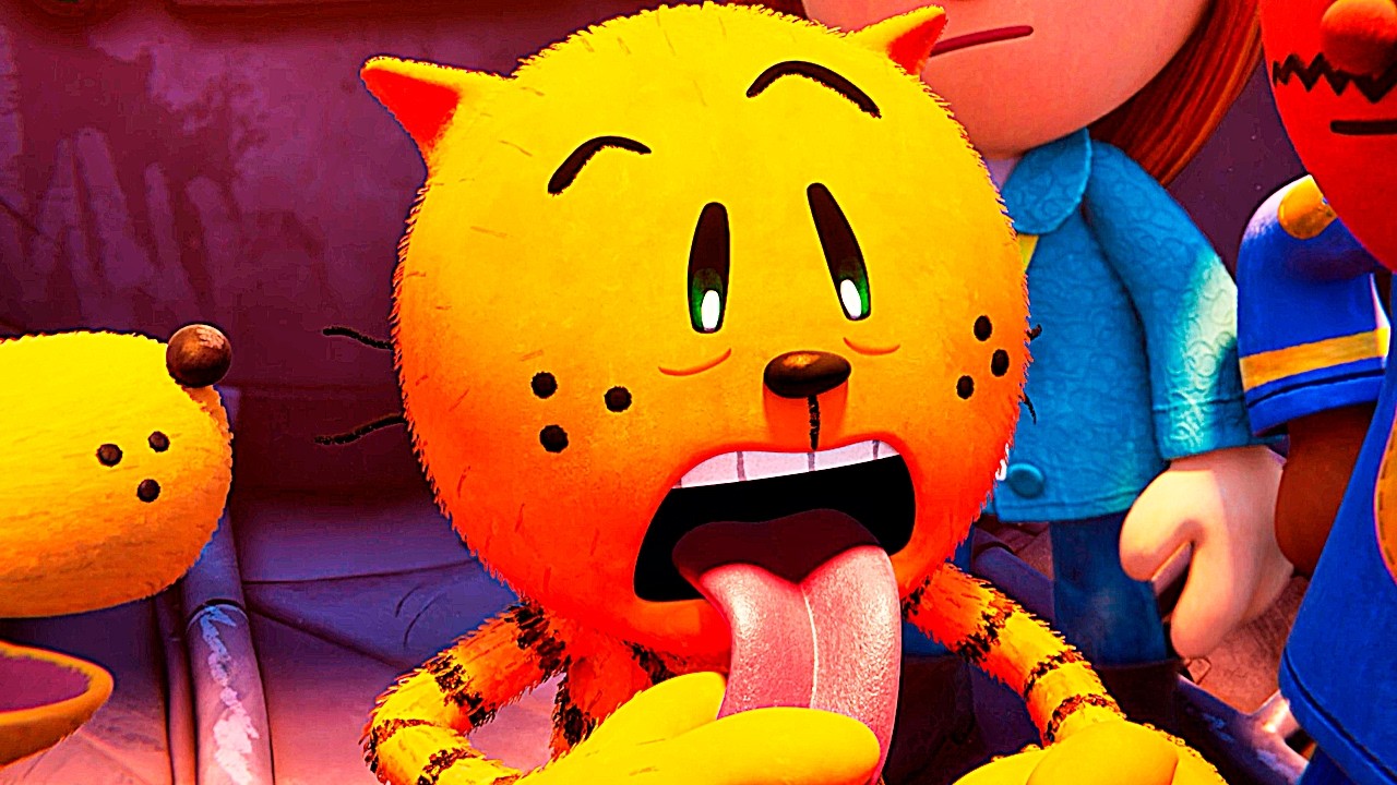 Dog Man | Petey the Cat and Dog Man vs Flippy the Fish Fight Scene Recap
