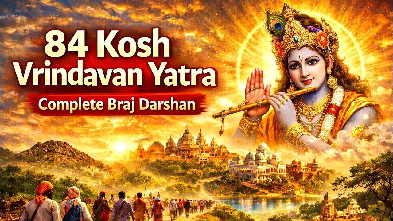  84 कोस ब्रज यात्रा का अद्भुत अनुभव | Vrindavan To Mathura || #youtube #video #vrindavan 