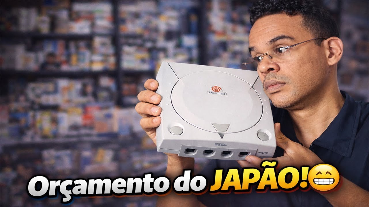 Orçamento do Dreamcast no Japão 😬 Vale Mesmo a Pena Importar?