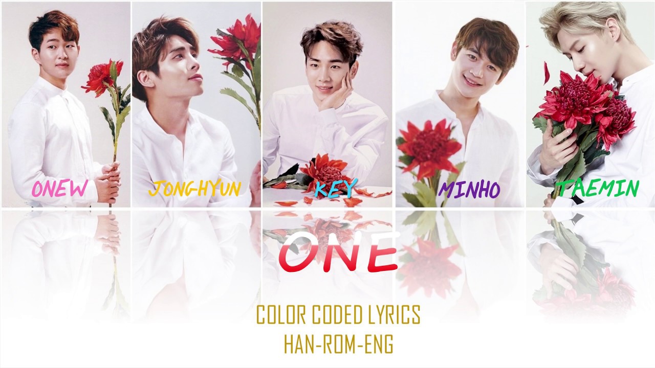 SHINee-ONE COLOR-CODED LYRICS HAN-ROM-ENG