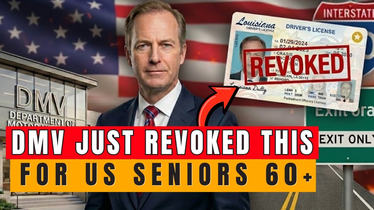 DMV JUST CHANGED THE RULES FOR DRIVERS OVER 60 &mdash; IGNORE THIS AND YOU COULD LOSE YOUR LICENSE