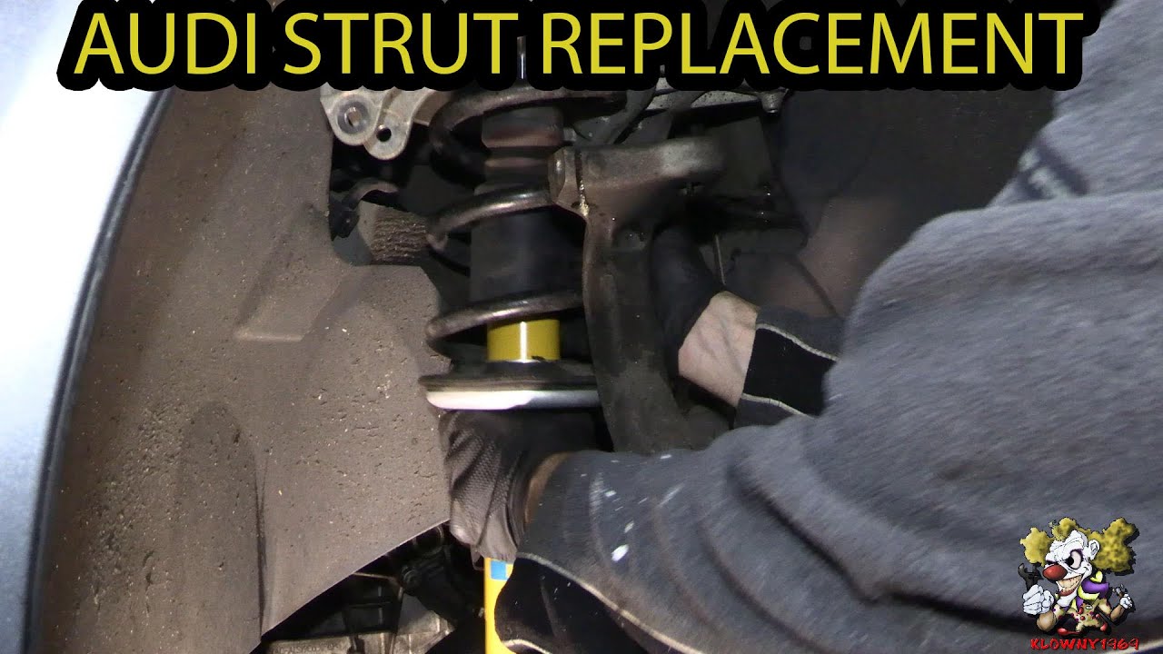 Audi (2009-2016) B8 Front Strut Replacement - DYI