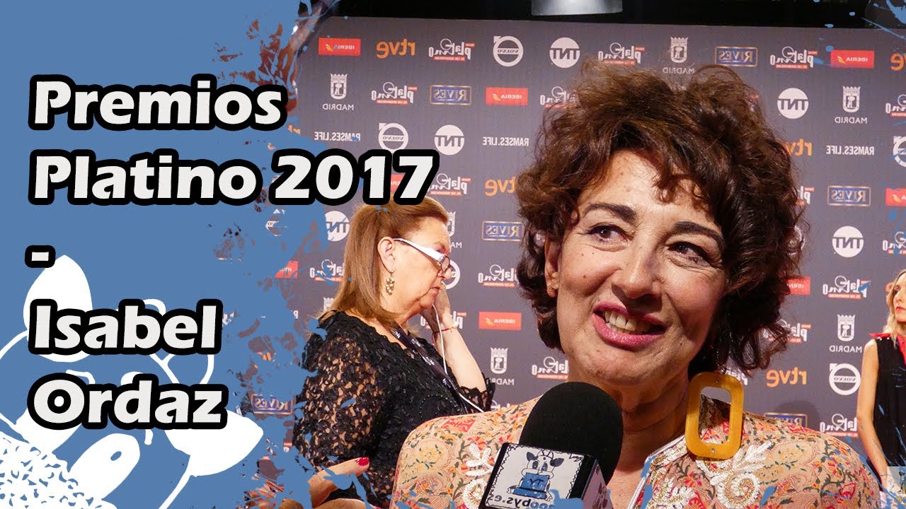 Premios Platino 2017: Isabel Ordaz