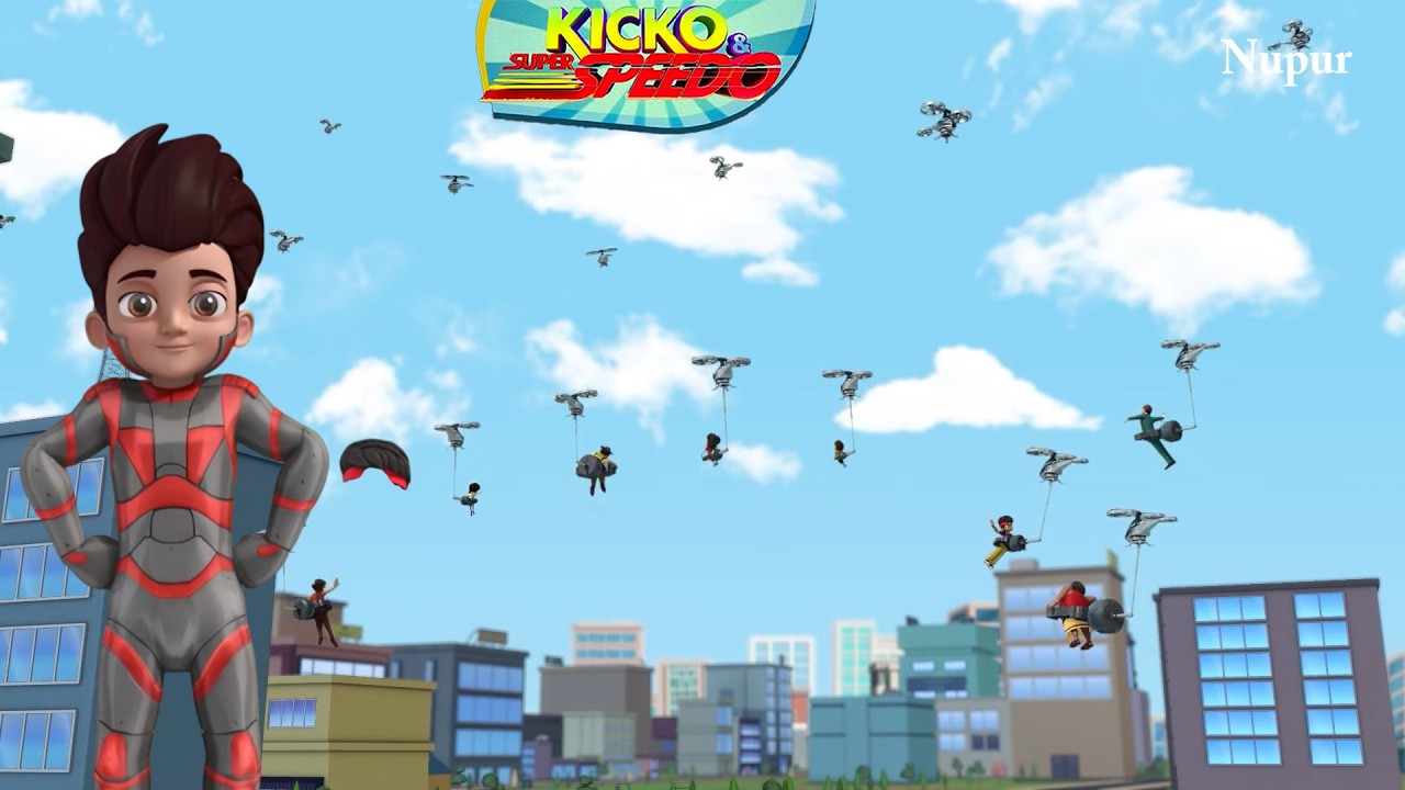 Suncity में एक साथ हजारो Drone ने किया हमला | Kicko And Super Speedo | Kids Cartoon For Kids