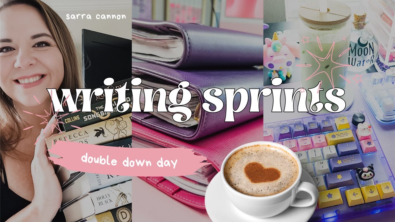 Write With Me ✨📖 2 Hour Cozy Writing Sprints for HBWC Double Down Day