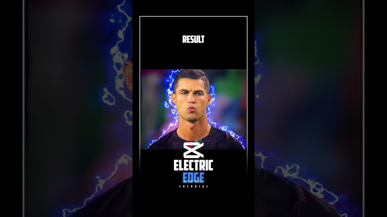 How I Create Electric Border Effects in Capcut 🤯🔥 #edit #capcut #tutorial