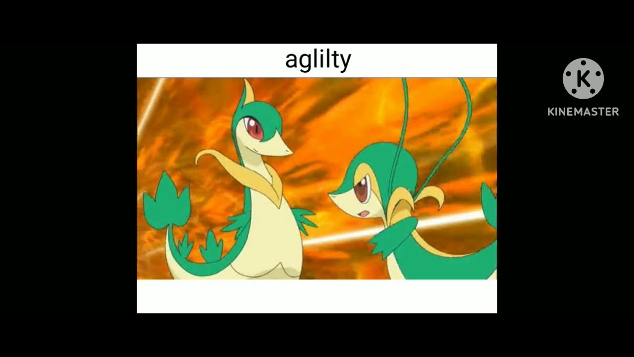 #snivy#servine#serperior all moves