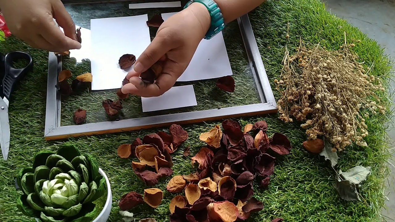 STYLE YOUR FRAMES WITH ROSE PETALS | Arts & Crafts Ep. 1 #calligRHOFE