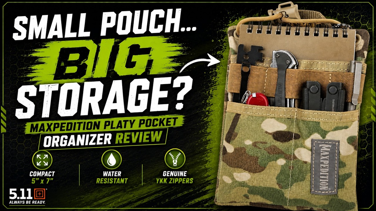 MAXPEDITION Platy Pocket Organizer Review &ndash; Small EDC, Big Organization