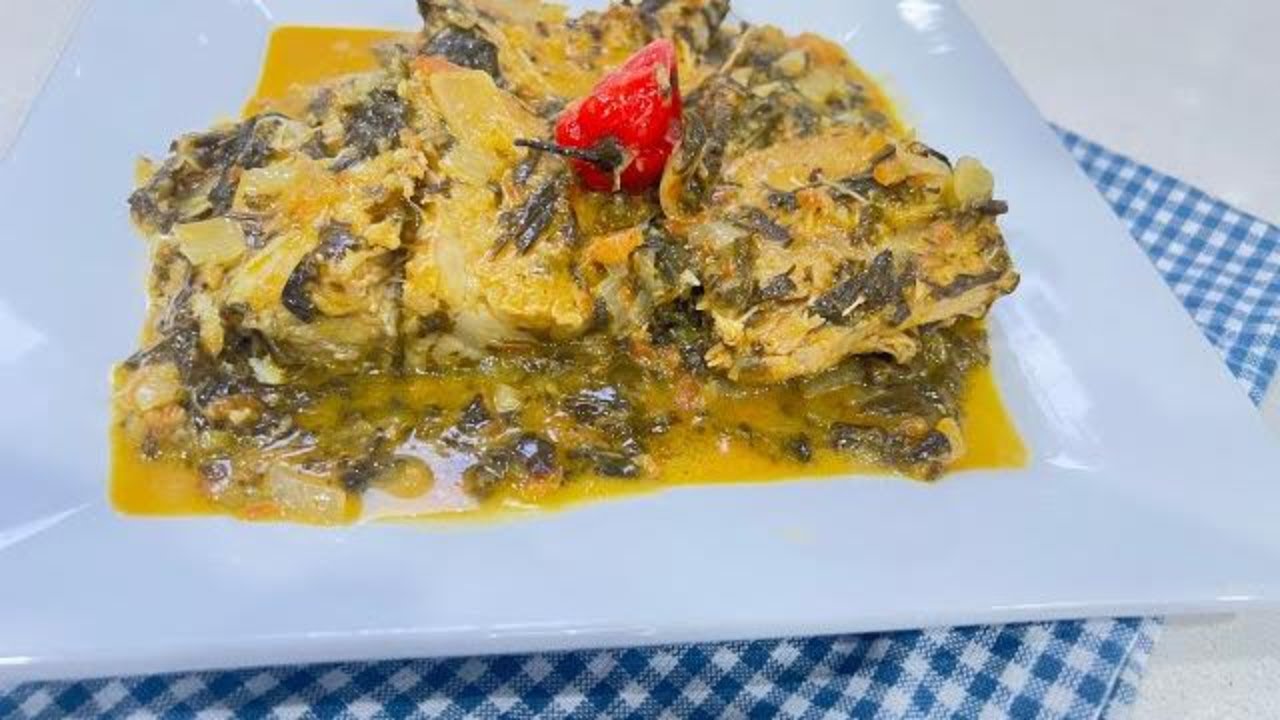 Ngai ngai na Makayabu Recette | Feuilles d'Oseille avec Poisson salé