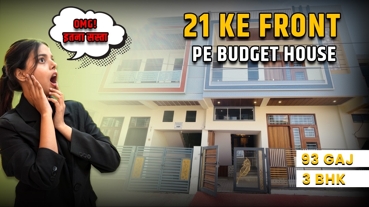 Is 93 Gaj Really Enough Space for a 3 BHK House? | 21X40 |