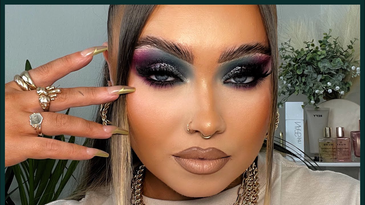 GRWM | let’s play with colour using my Favourite Palette 🎨 💜