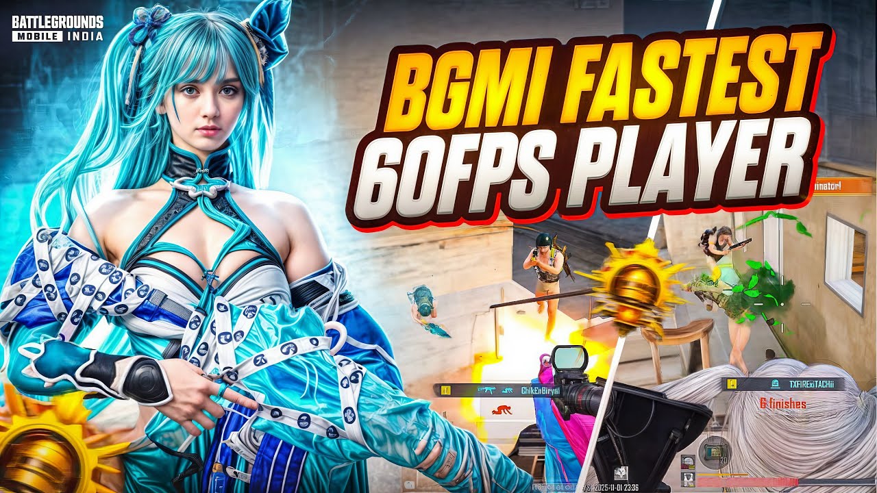 FASTEST 60 FPS PLAYER 🔱 IPHONE 13