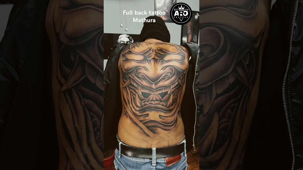 Full back tattoo 