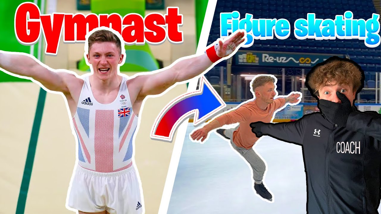 I Turned Gymnasts to Figure Skaters In Just 1 Day! – ft. Nile Wilson