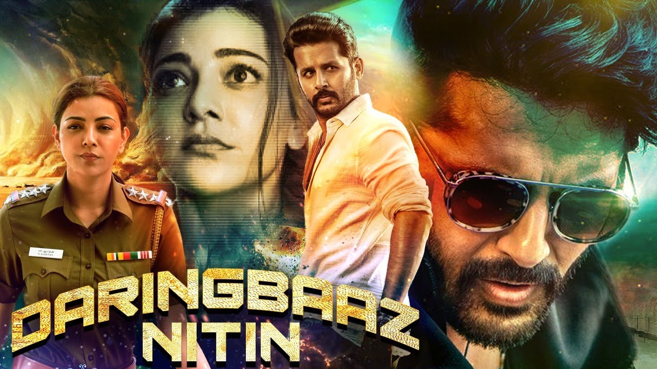 Kajal Agarwal Super Hit Film Dubbed in Hindi | 2023 Telugu Hindi Dub Action Movie| Daringbaaz Nithin