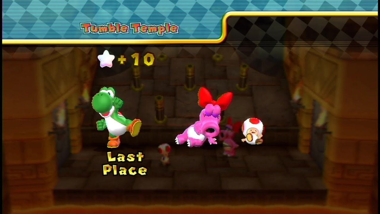 Mario Party 9 #32 Bob-omb Factory (Yoshi Vs Birdo Vs Toad)