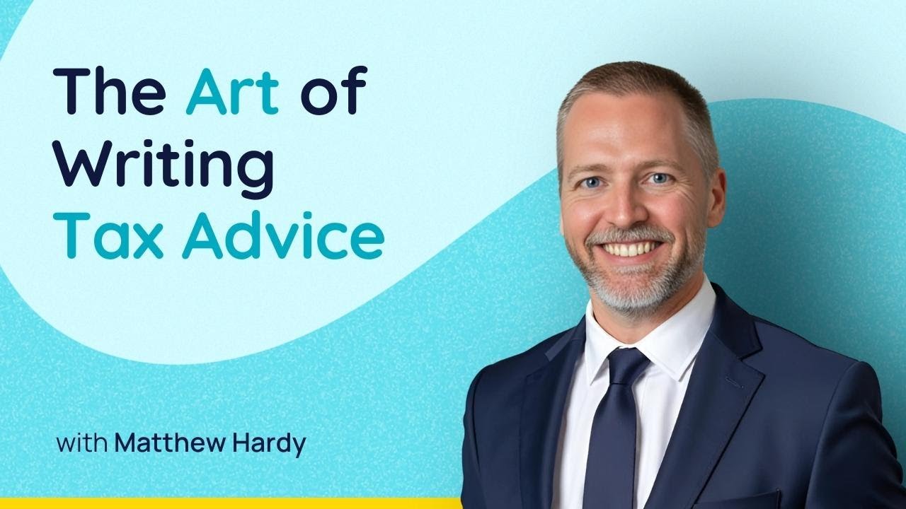 The Art of Writing Tax Advice