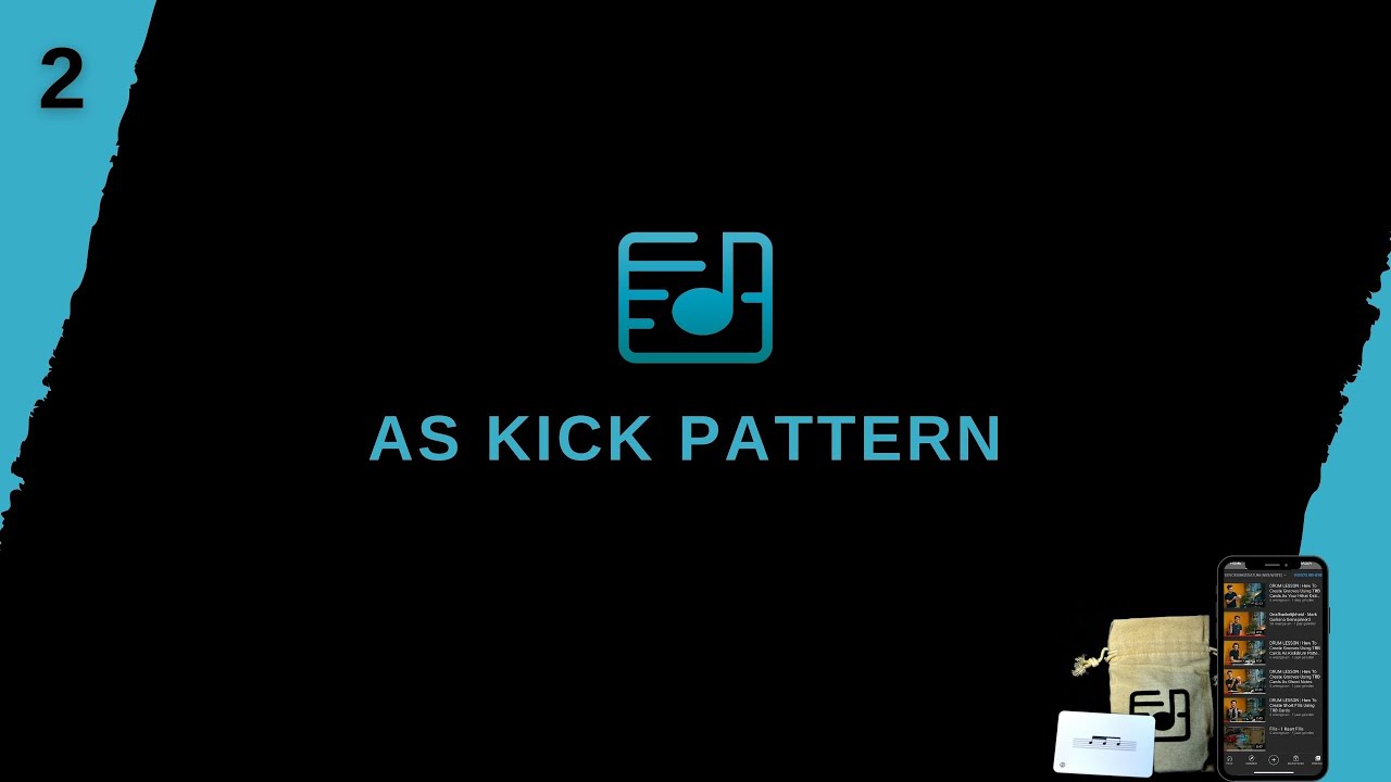 DRUM LESSON | How To Create Grooves Using TRB Cards As Kickdrum Patterns