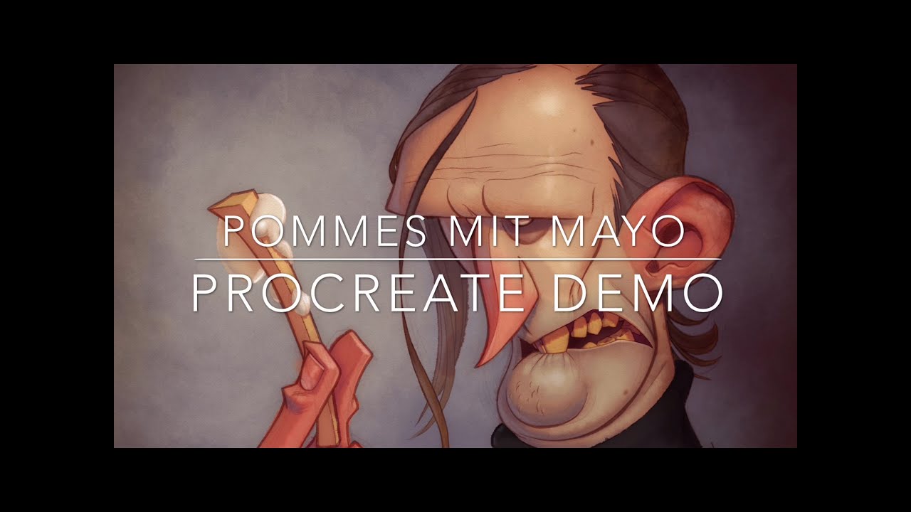 Ep.23| Pommes Mit Mayo - Procreate Demo