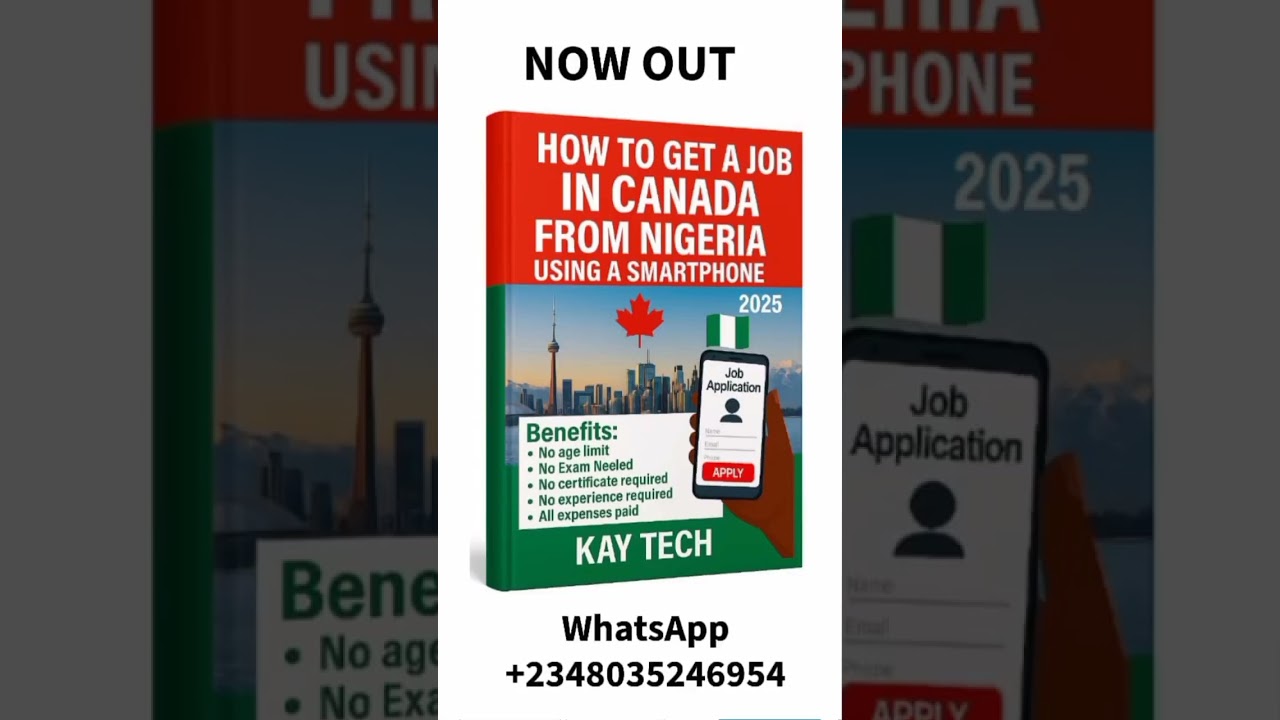 How to get a job in Canada from Nigeria using your smartphone