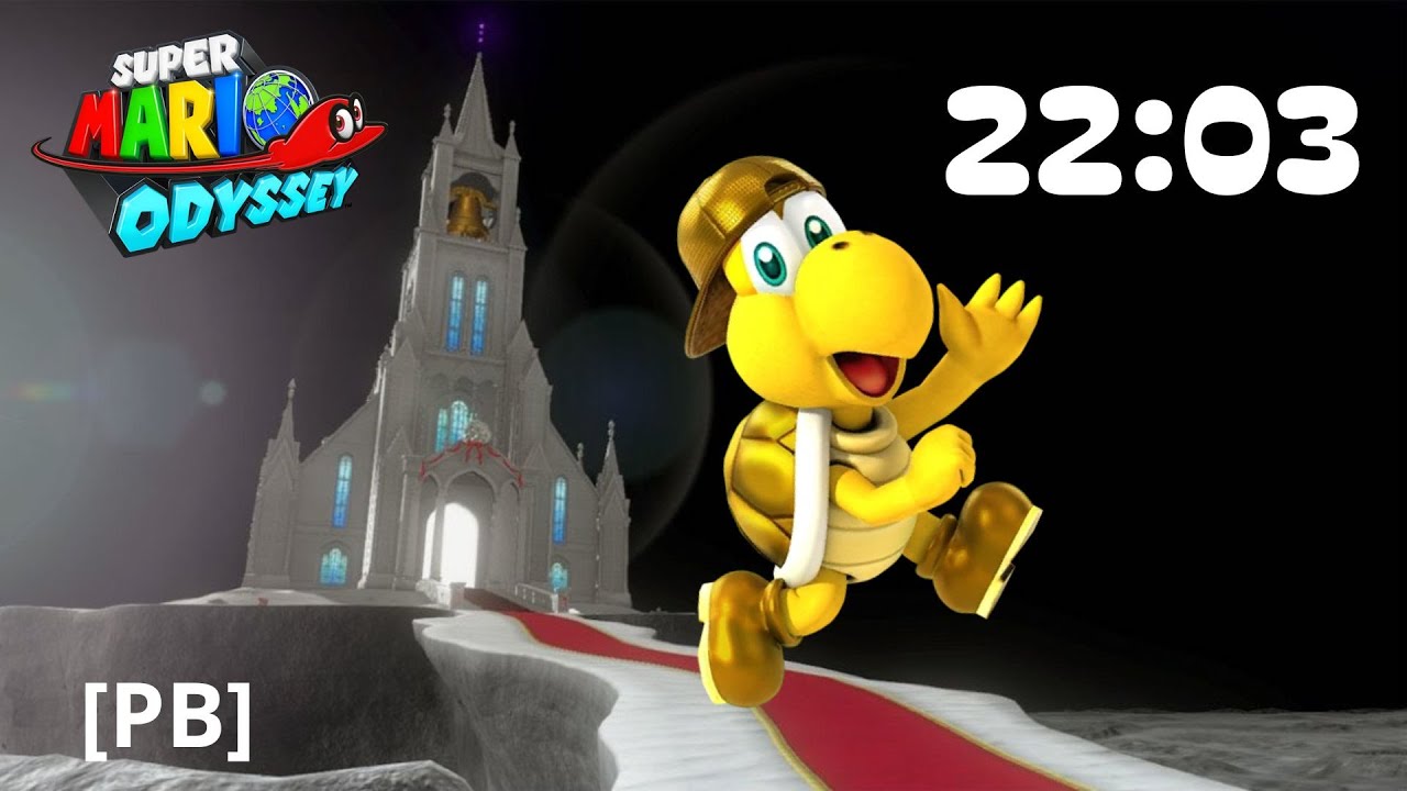 SUPER MARIO ODYSSEY - KOOPA FREERUNNING RTA in 22M 03S