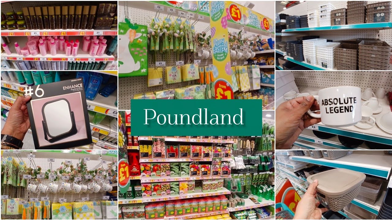 POUNDLAND: НОВИНКИ В МАГАЗИНАХ. ТОВАРЫ ДЛЯ ДОМА, ДЛЯ ХРАНЕНИЯ, ПАСХАЛЬНЫЕ ТОВАРЫ И КУХОННЫЕ ТОВАРЫ.