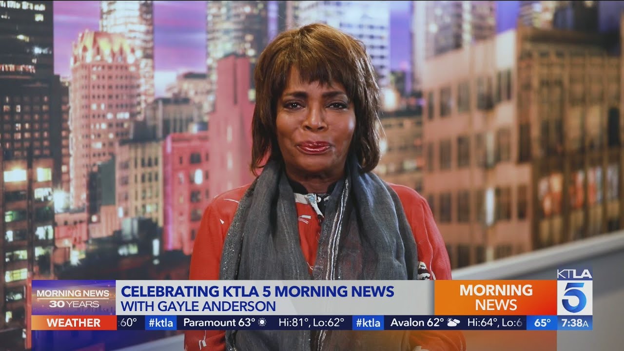 Celebrating KTLA 5 Morning News' 30th anniversary with Gayle Anderson