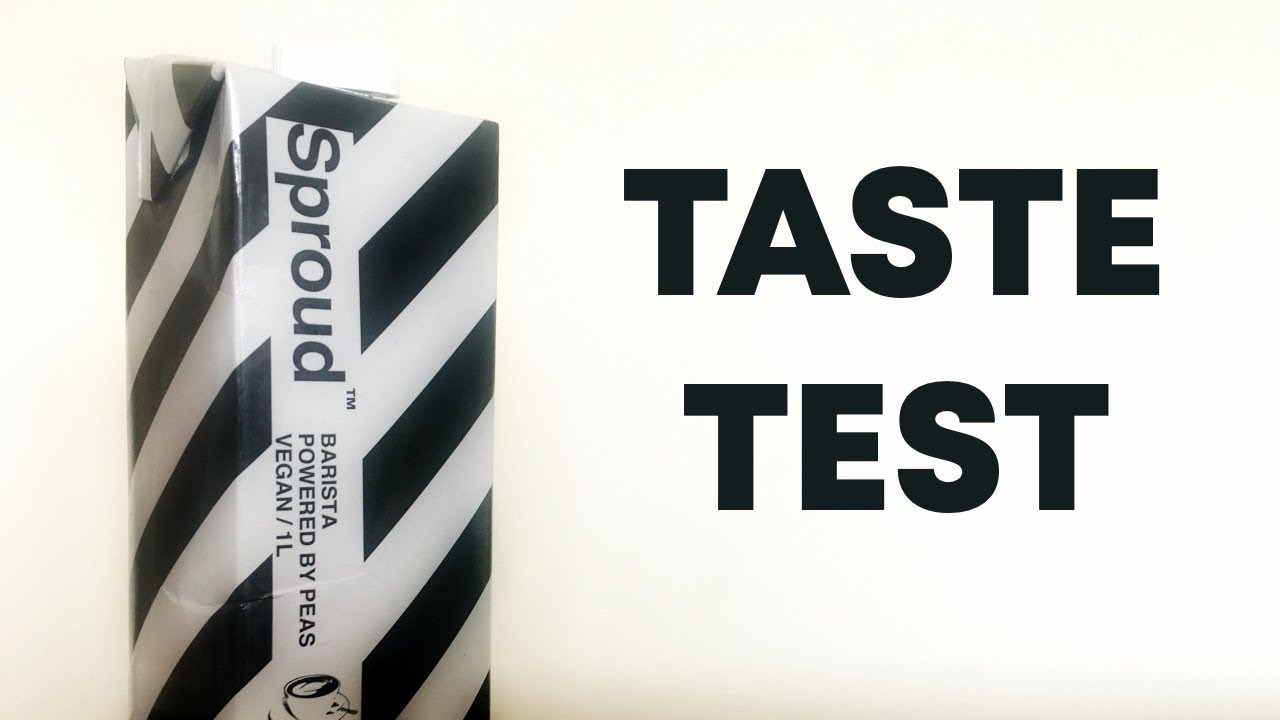 SPROUD DAIRY FREE MILK TASTE TEST | LDN VEGANS