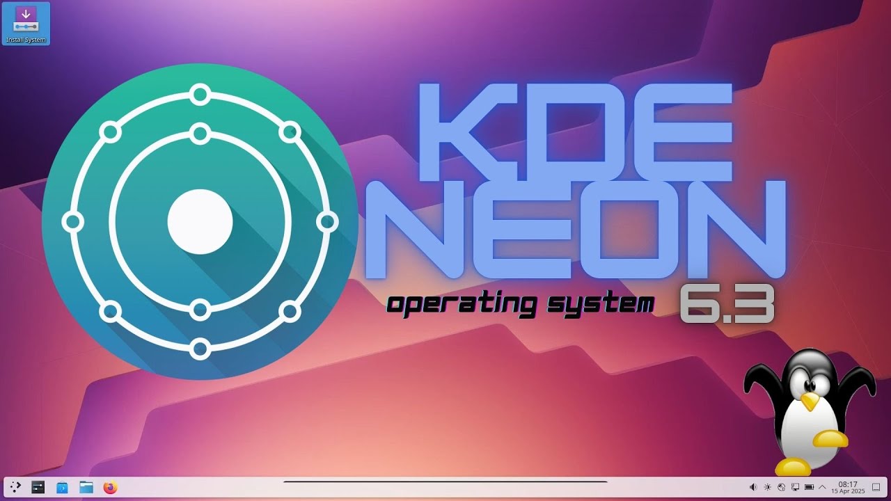 ОС — KDE Neon 6.3 — 13 апреля 2025 г.