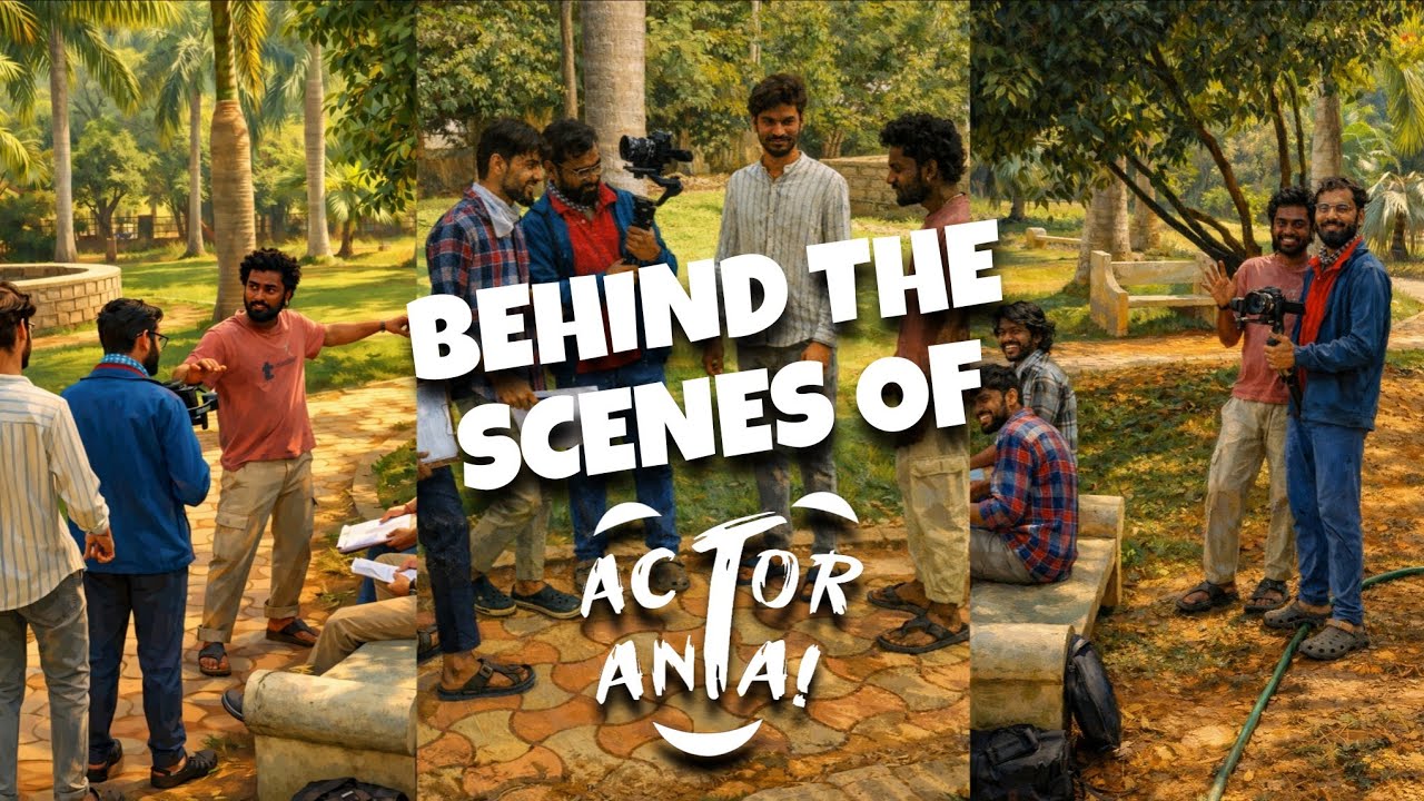 BEHIND THE SCENES OF ACTOR ANTA 